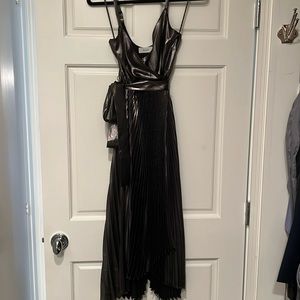 ALC metallic wrap dress size 0 worn once